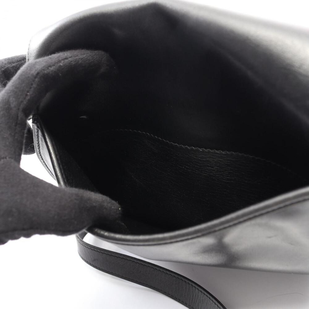 CHRISTIAN DIOR Black Leather Shoulder Bag - Picture 11 of 13